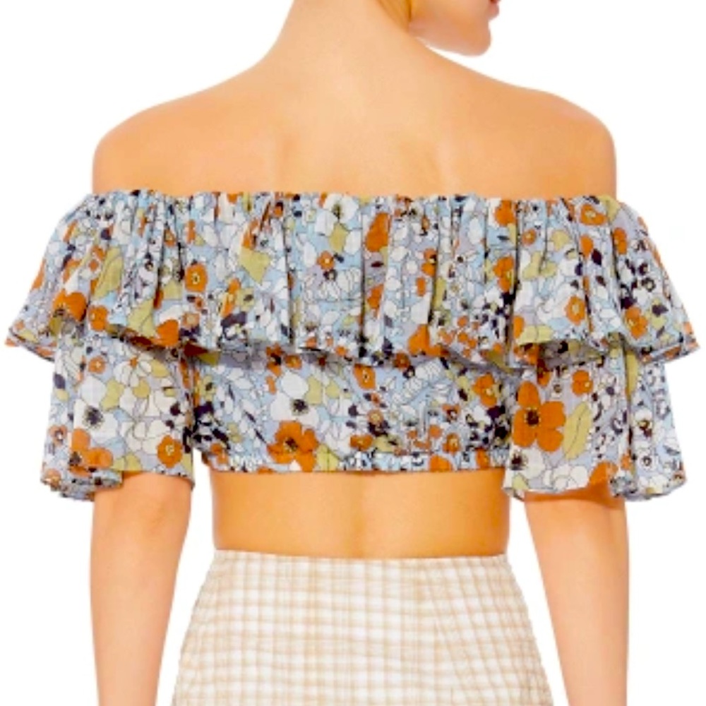 ALEXIS Adona Off Shoulder Floral Top - Picture 4 of 9